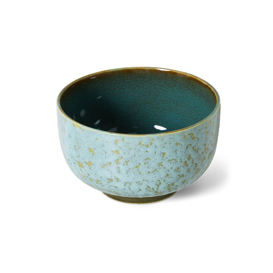 Hkliving 70s ceramics - Noodle bowl Verdigris