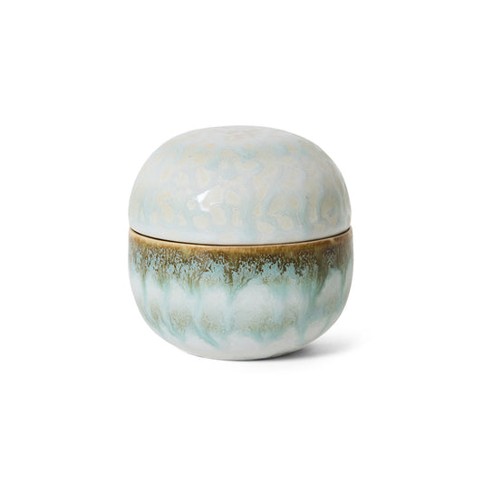 Hkliving 70s ceramics - Sugar pot Petal