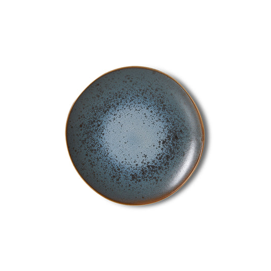 Hkliving 70s ceramics - Dessert plates Mineral (set of 2)