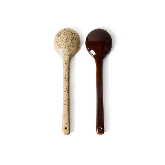 Hkliving 70s ceramics - Serving spoons Hills