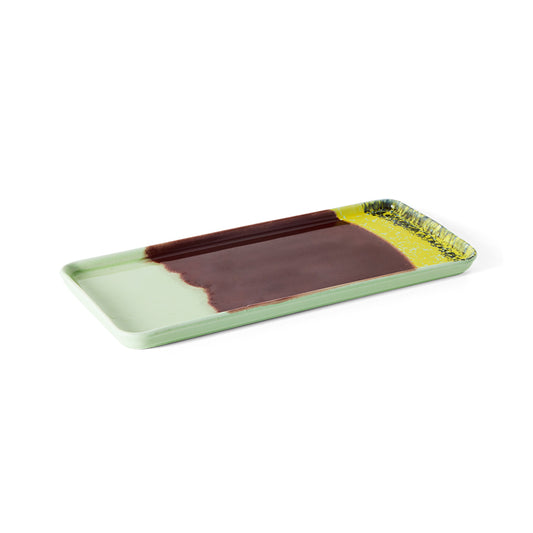 Hkliving 70s ceramics - Cake tray Cherry