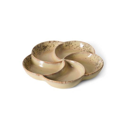Hkliving 70s ceramics - Snack tray Grit