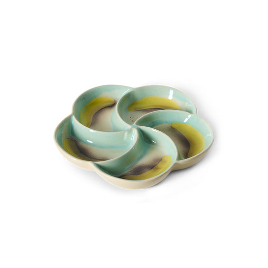 Hkliving 70s ceramics - Snack tray Glint