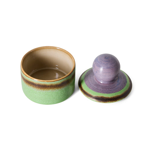 Hkliving 70s ceramics - XS storage jar, Mochi