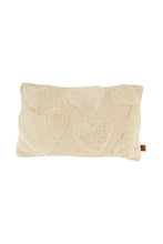 Afbeelding in Gallery-weergave laden, Zusss Kussen hartjes 30x50cm ecru