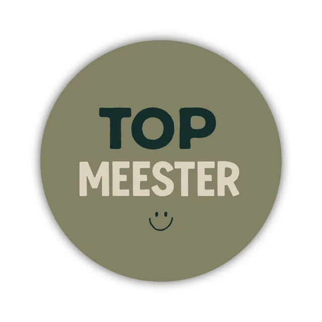 Onderzetter - Top meester