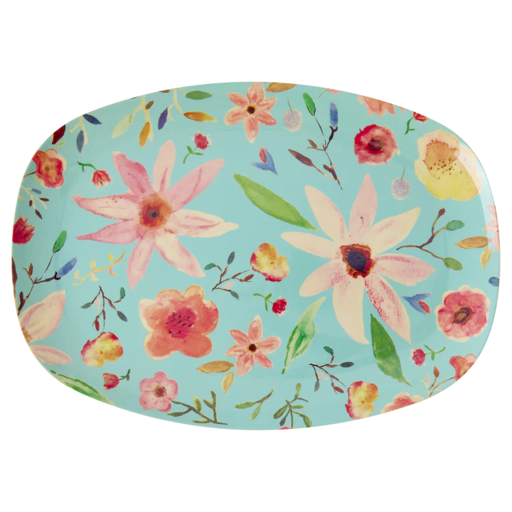 Rice - Melamine Plate Selma Flower