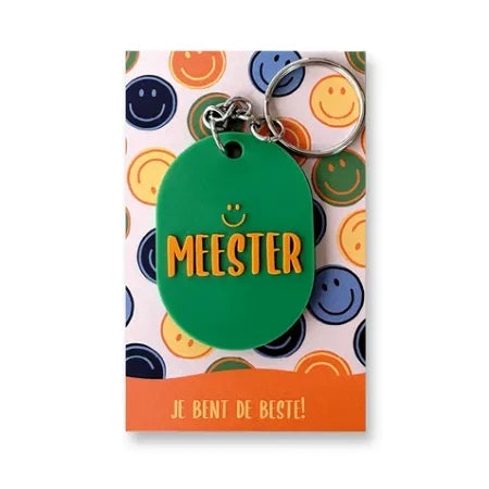Sleutelhanger - Meester