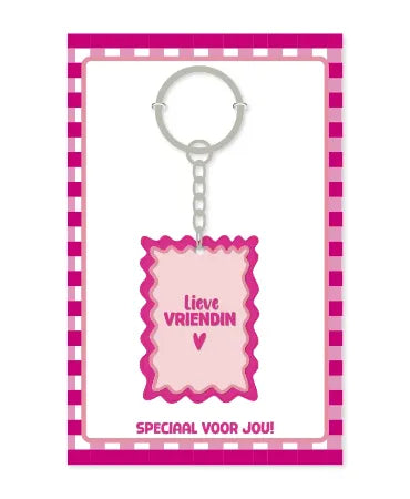 Sleutelhanger - Lieve vriendin