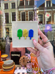 Tegeltje - IJsjes