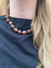 Afbeelding in Gallery-weergave laden, Kralen ketting - Bruin
