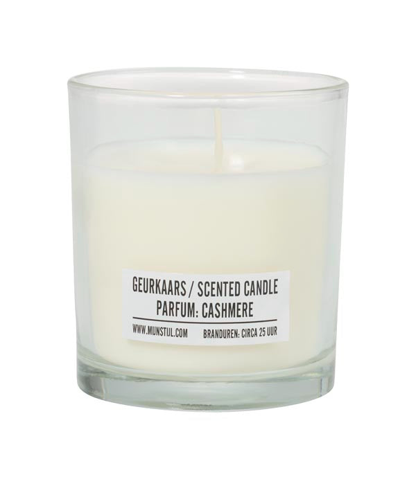Mijn Stijl - Geurkaars glas parfum Cashmere