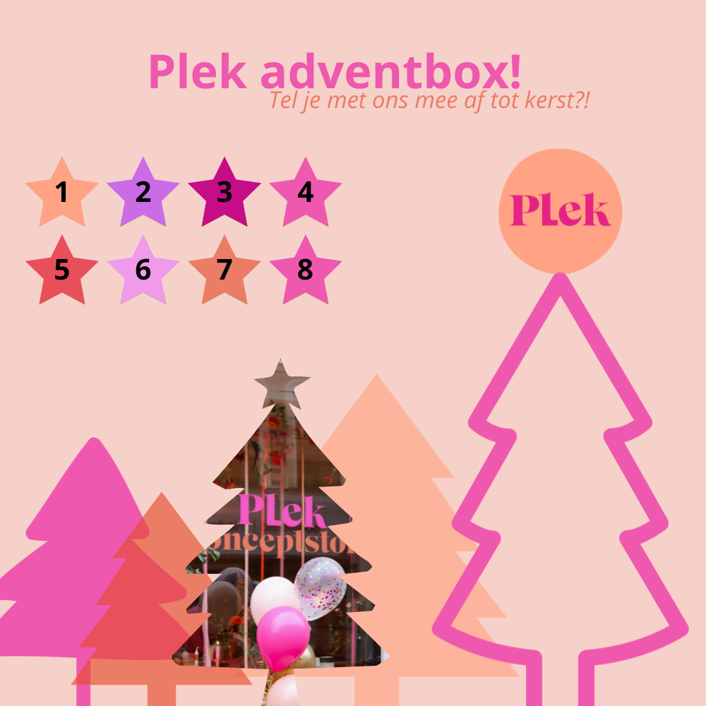 Plek adventbox - 8 dagen!
