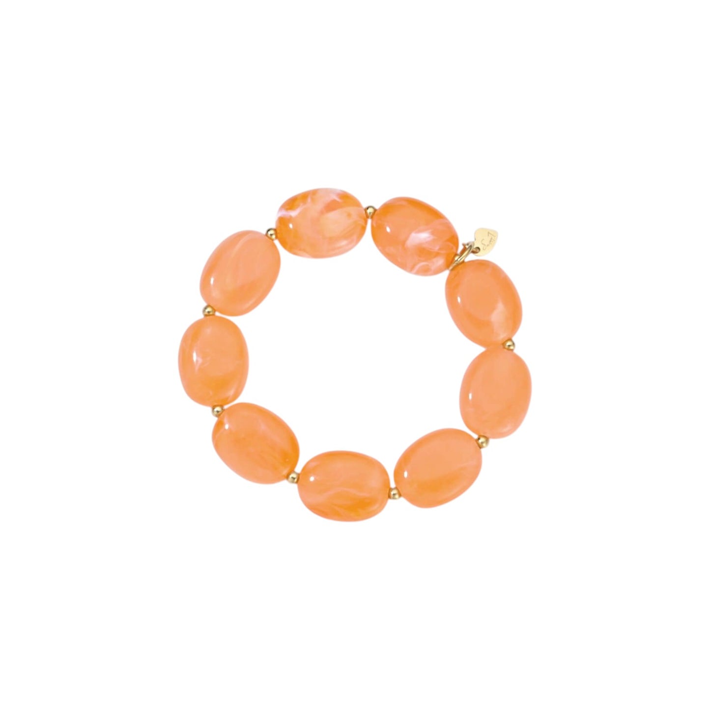 Kralen armband oranje
