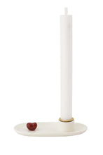 Afbeelding in Gallery-weergave laden, Zusss - Kandelaar keramiek hartje - wit/rood
