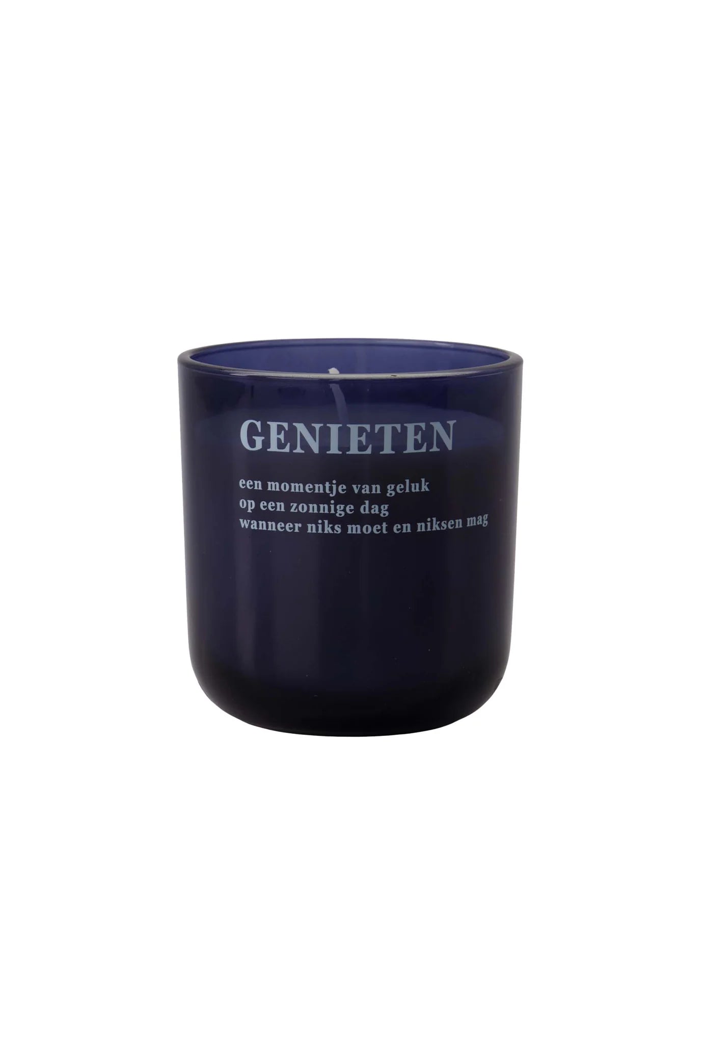 Zusss - Geurkaars glas genieten