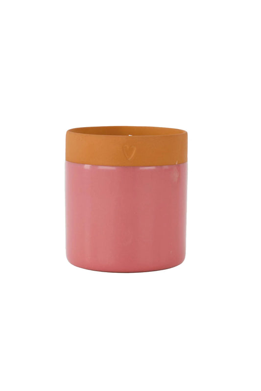Zusss - Geurkaars terracotta hartje