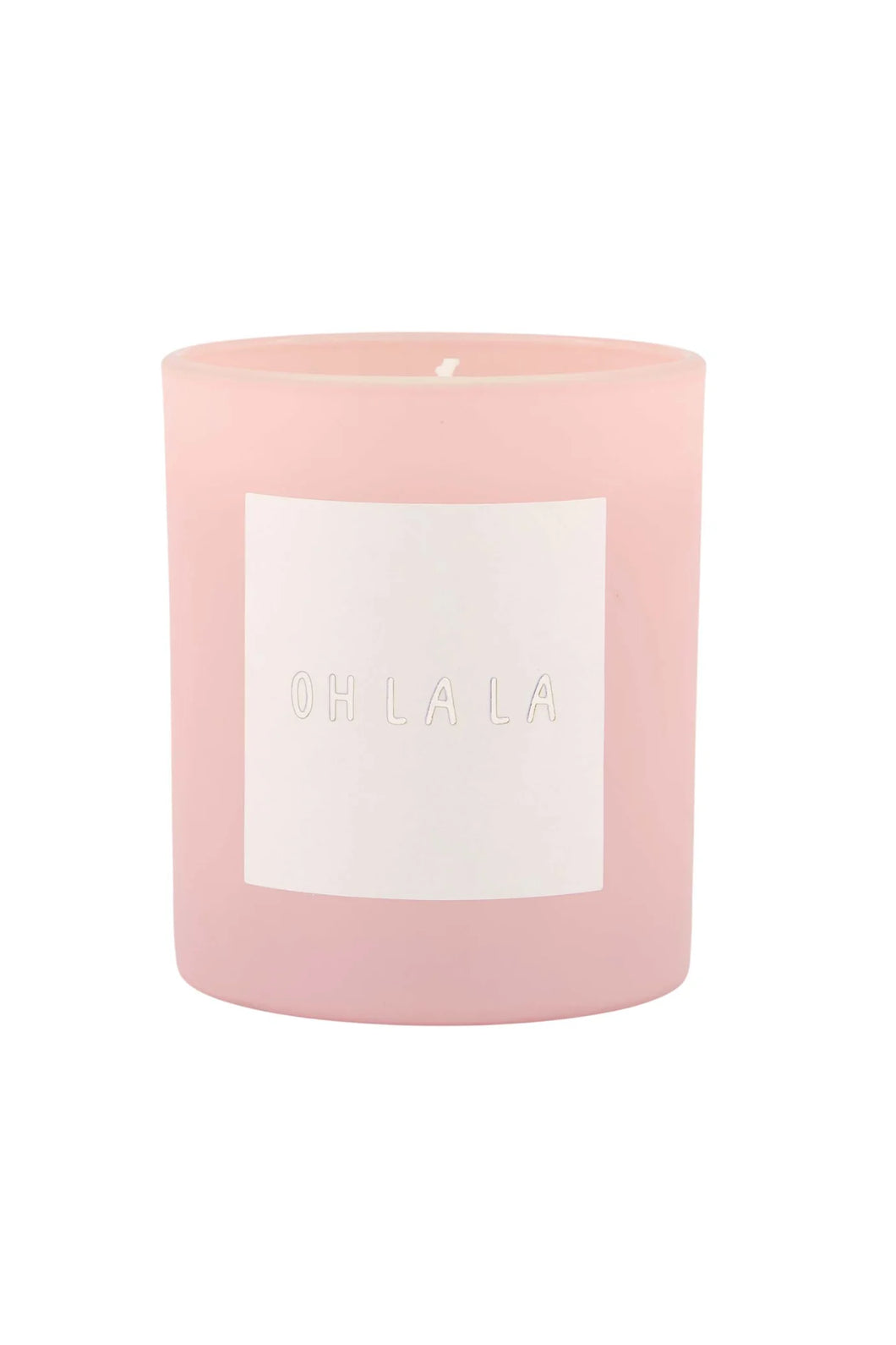 Zusss Geurkaars glas M Oh La La - Roze
