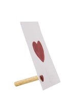 Afbeelding in Gallery-weergave laden, Zusss Kaartenstandaard magneet hartje rood

