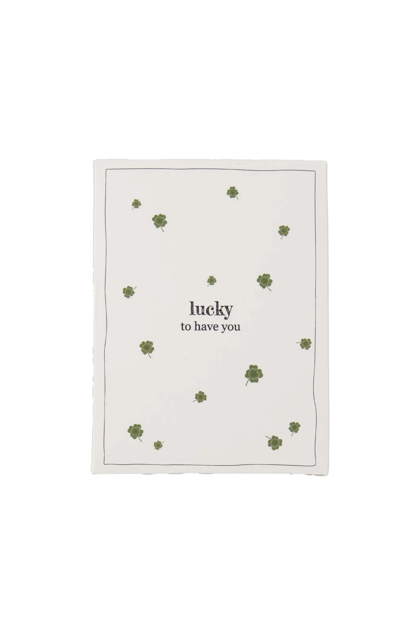 Zusss - Set van 4 geurzakjes lucky to have you - Wit/Groen