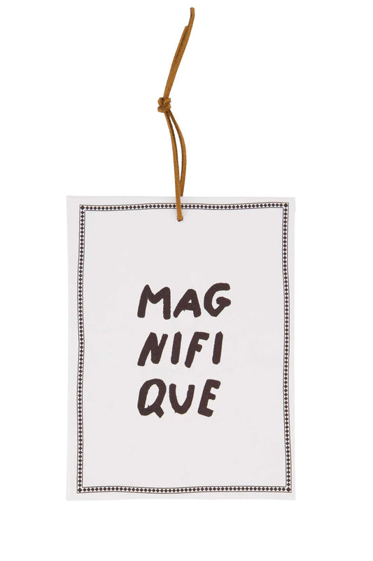 Zusss - geurzakje Magnifique - wit/antracietgrijs