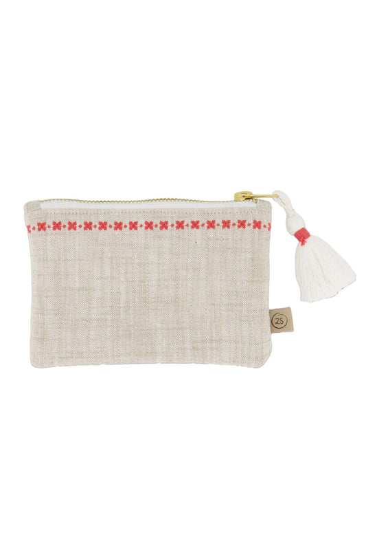 Zusss - Etui momentje van geluk - Off white/Rood