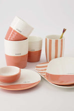 Afbeelding in Gallery-weergave laden, Zusss Serveerschaal Lovely Day - Wit/Roze
