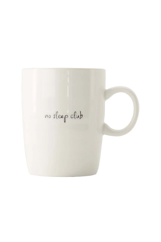 Zusss Theemok - No Sleep Club - Wit / Zwart
