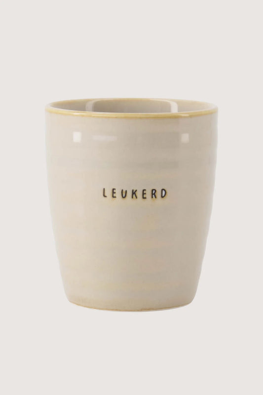 Zusss - Koffiemok Leukerd - Zand