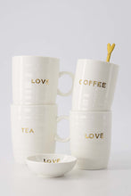 Afbeelding in Gallery-weergave laden, Zusss koffiemokje love - Goud
