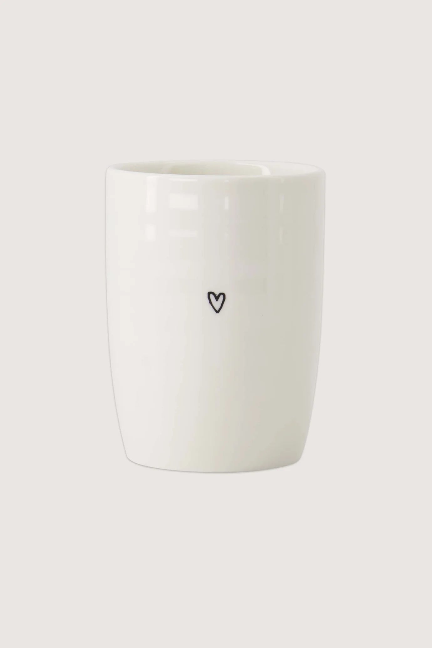 Zusss - Koffiemokje hartje - Zwart