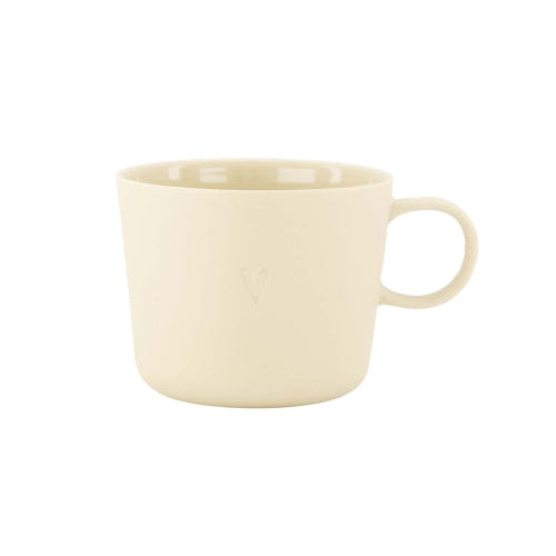 Zusss - Cappuccino mok hartje - Warm zand