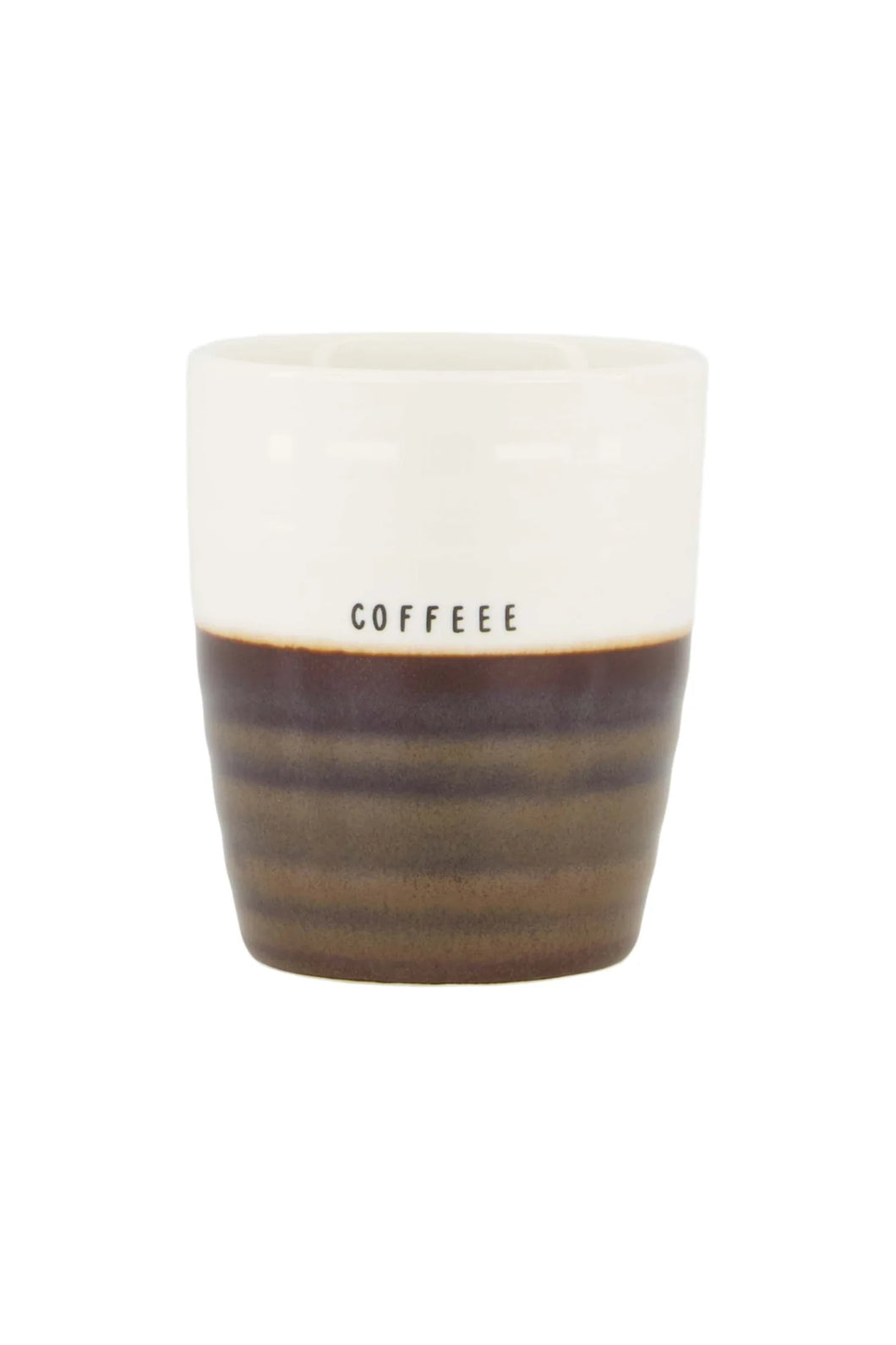 Zusss - Koffiemok coffee wit/bruin