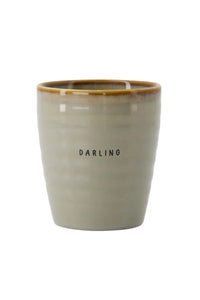 Zusss - koffiemok darling grijsblauw