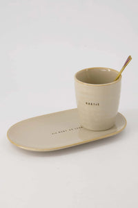 Zusss - Koffiemok hartje zand