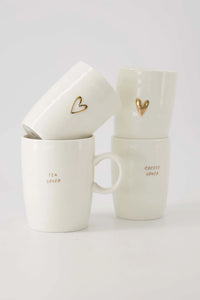 Zusss - Theemok tea lover wit/goud