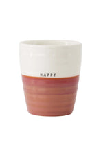 Afbeelding in Gallery-weergave laden, Zusss - Koffiemok happy wit/burgundy
