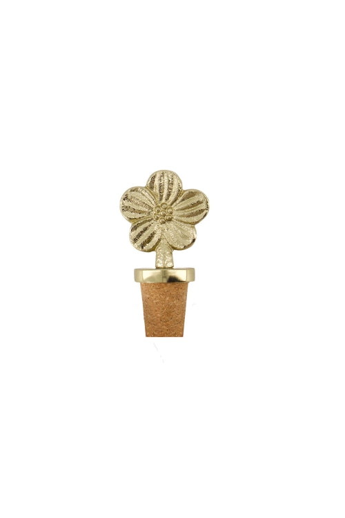 Zusss Wijnstopper Bloem - Goud