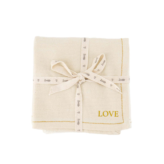 Zusss - Vaatdoekjes LOVE set van 4