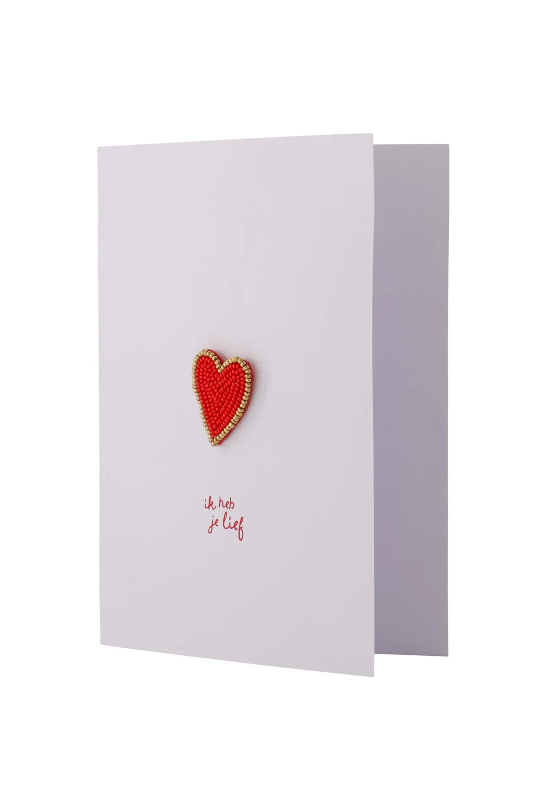 Zusss Wenskaart hartje Broche