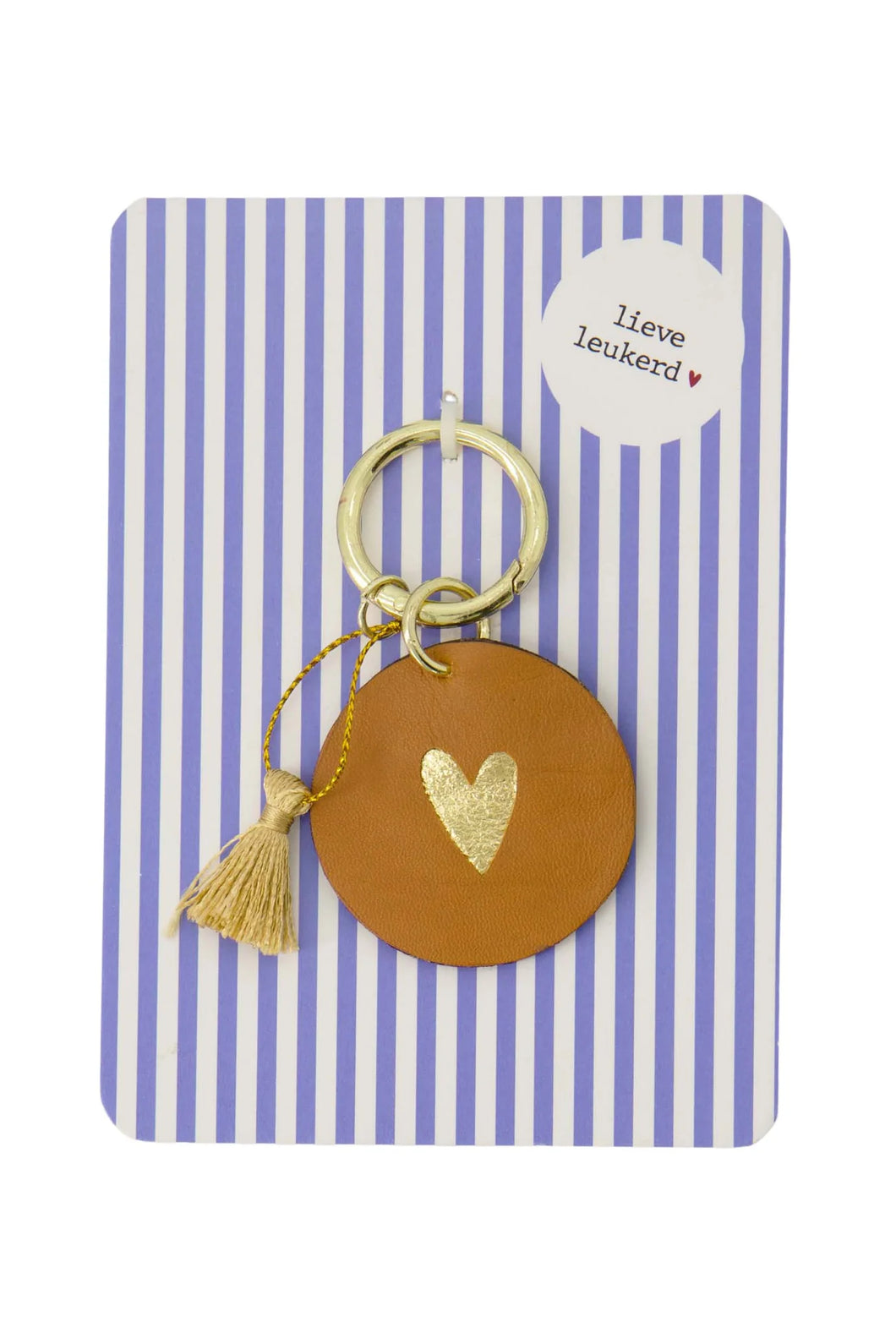 Zusss Ansichtkaart sleutelhanger lieve leukerd