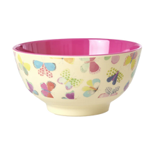 Afbeelding in Gallery-weergave laden, Melamine Bowl medium - Butterfly print
