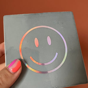 Tegel Smiley - Grijs