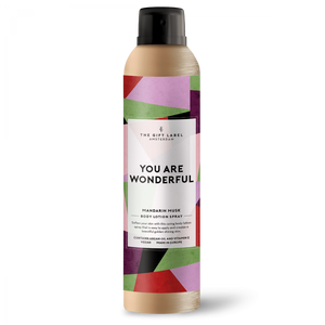 Body lotion spray - You are wonderful