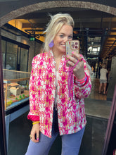 Afbeelding in Gallery-weergave laden, Jasje print - Roze/beige
