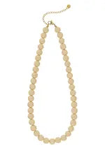 Kleine kralenketting - Beige