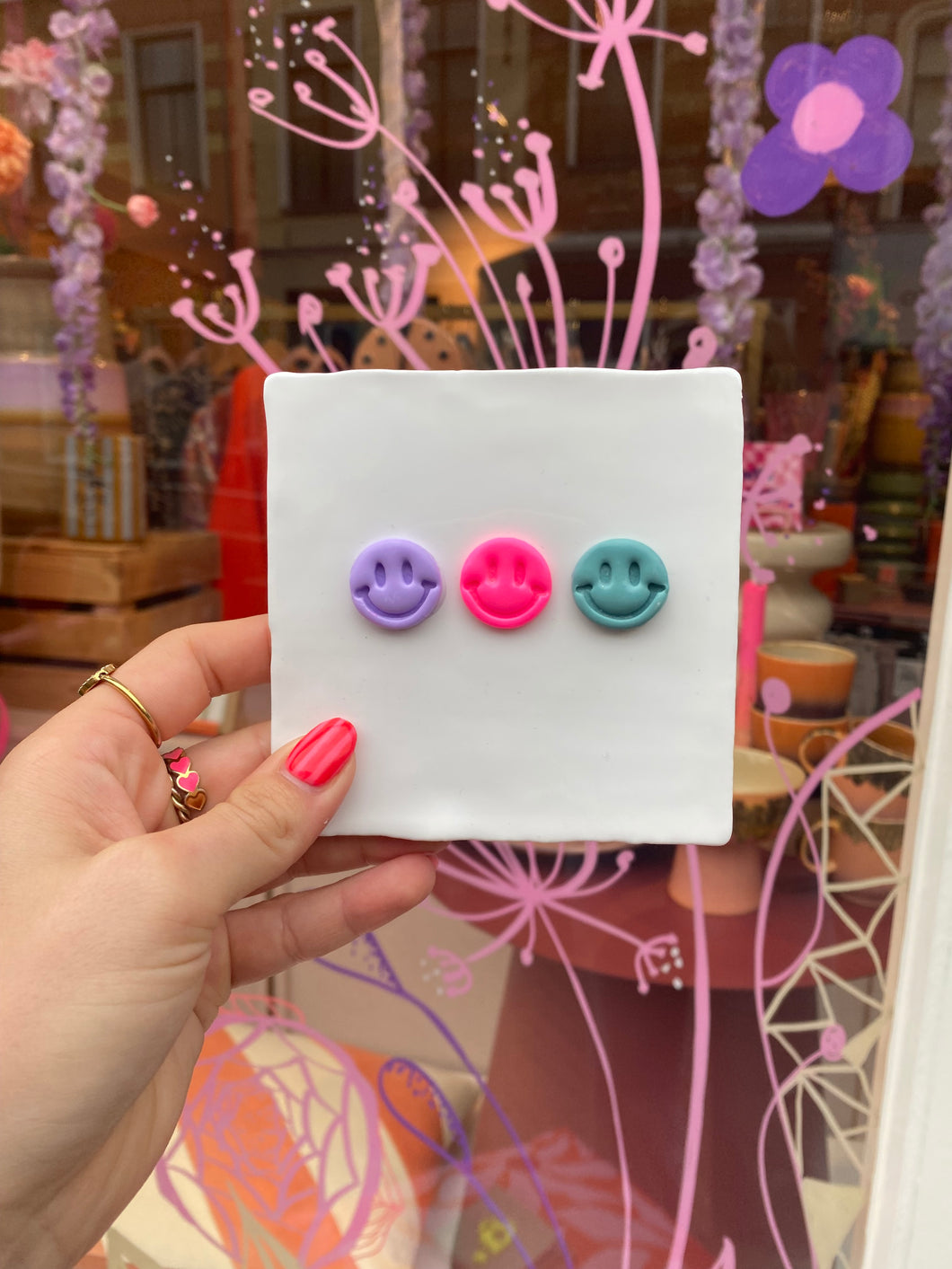 Tegeltje - Smileys