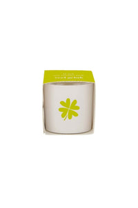 Zusss - Geurkaarsje klavertje - Wit/groen