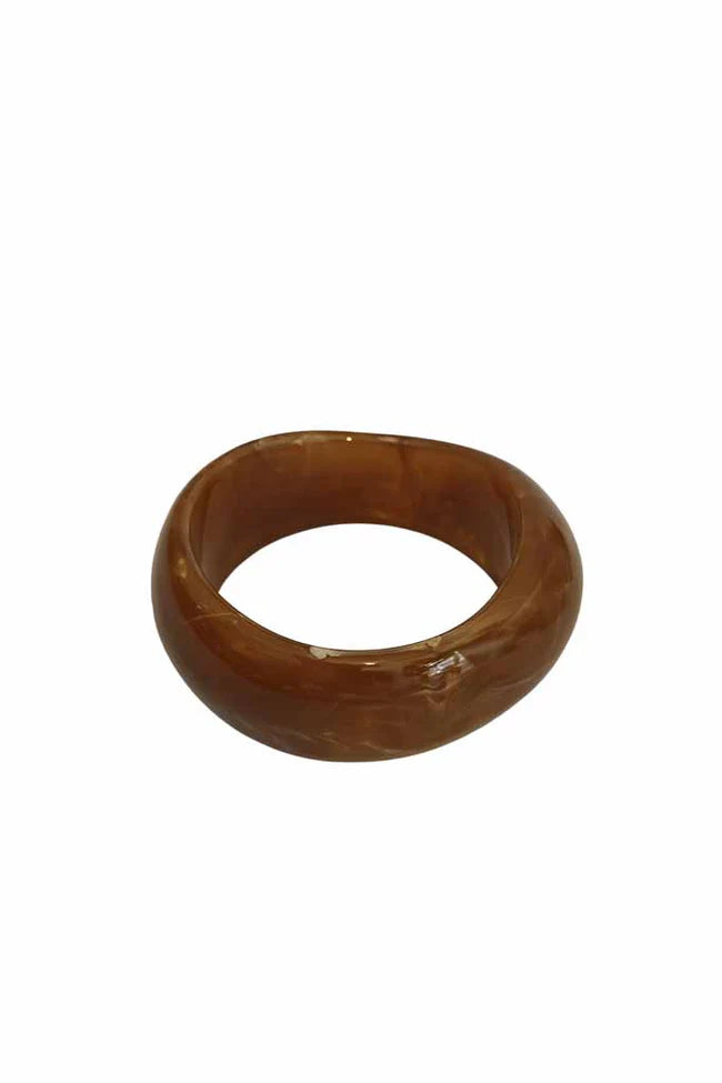 Armband bangle - Bruin