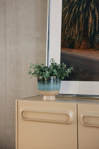 HK Living retro flower pot - Lagoon